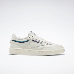 Reebok Club C 85 Turnschuhe Damen - Lila/Türkis - DE 018-IVM